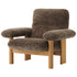 Brasilia Lounge Chair / Oak
